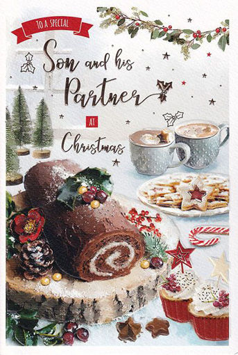 Picture of SON & HIS PARTNER CHRISTMAS CARD